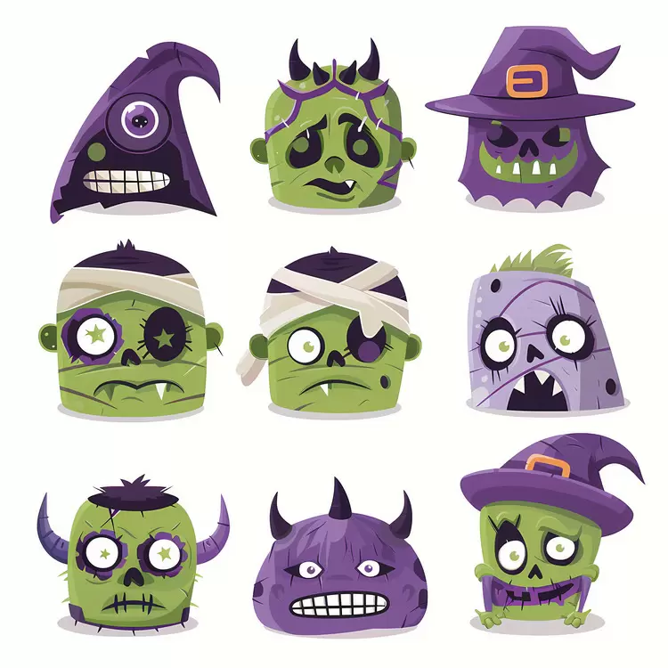 Halloween characters