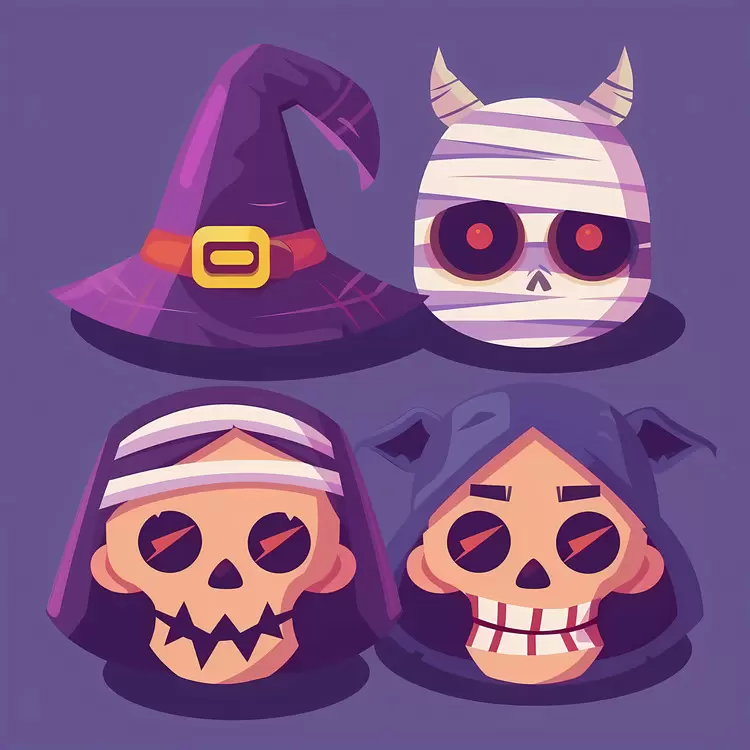 Halloween characters