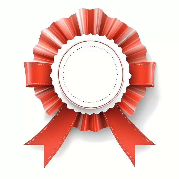 certificate ribbon