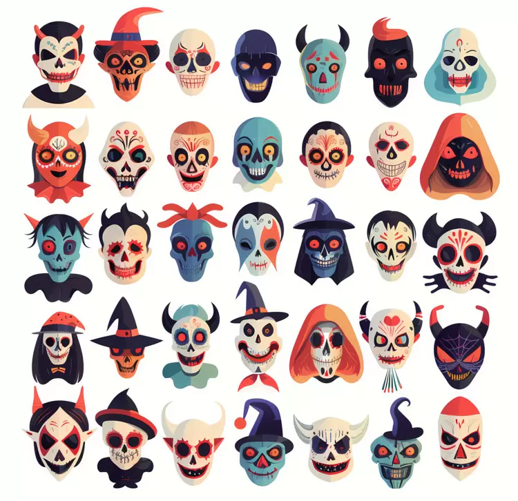 Halloween characters