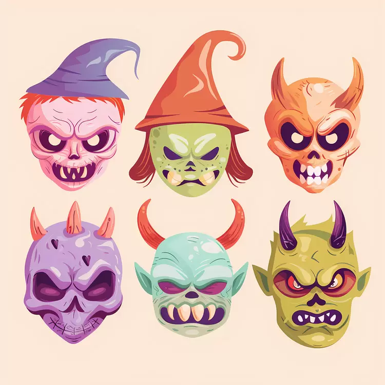 Halloween characters