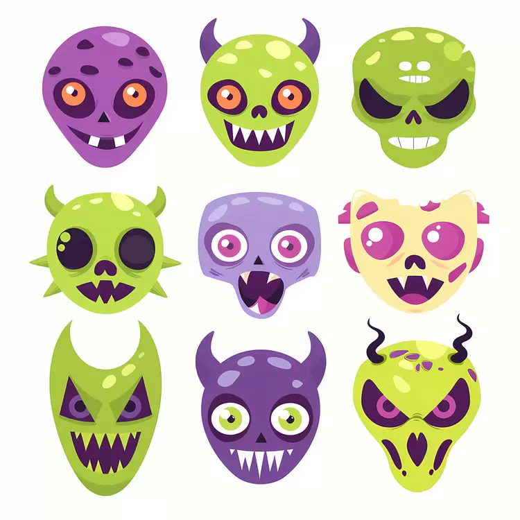 Halloween characters