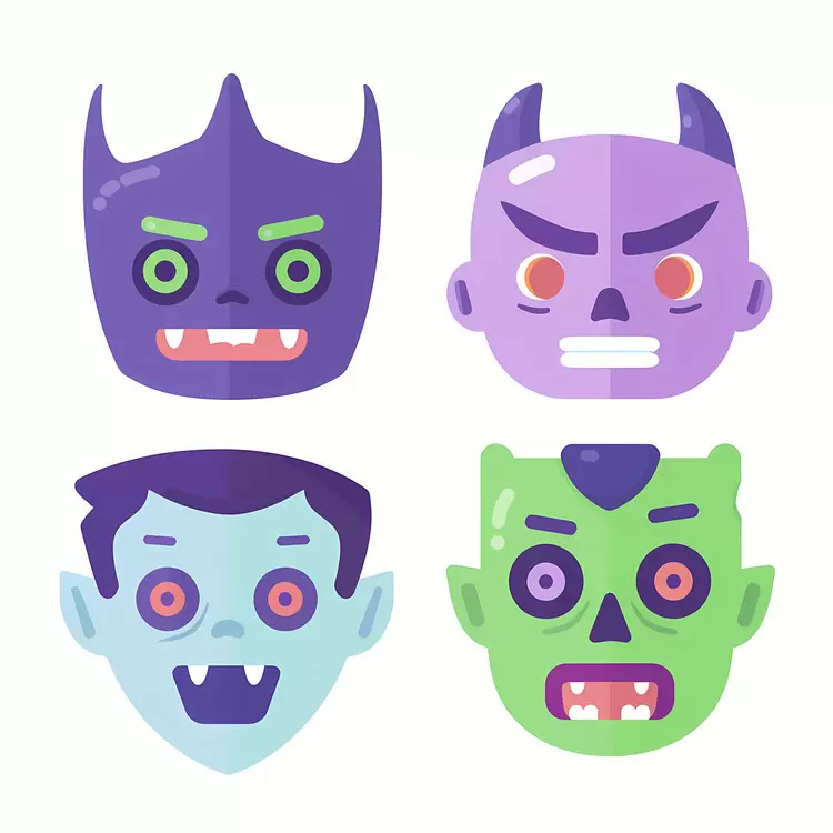 Halloween characters