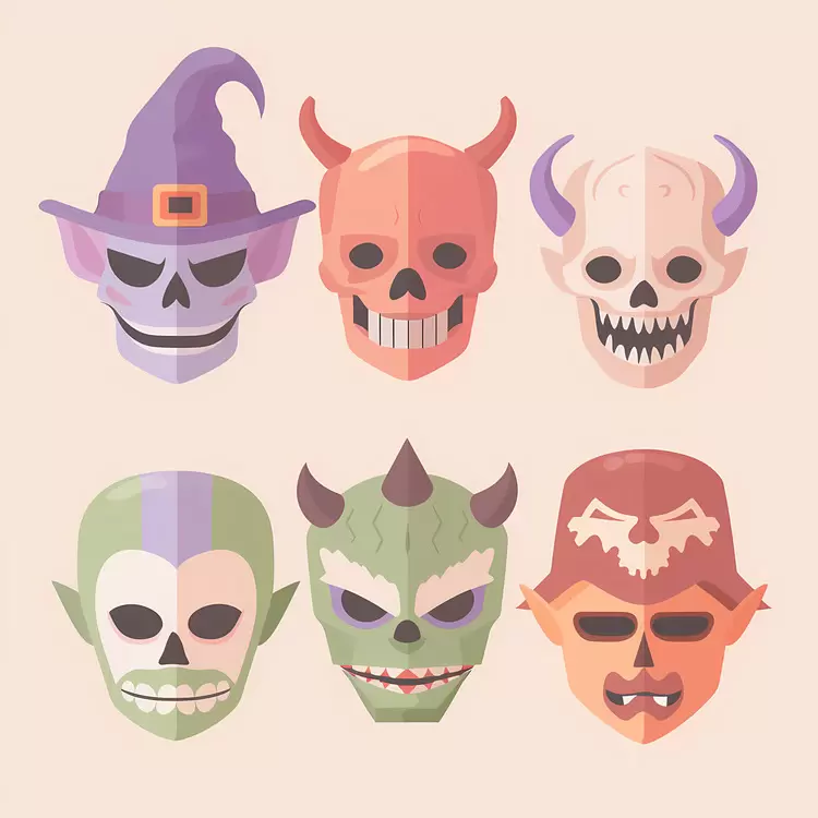 Halloween characters