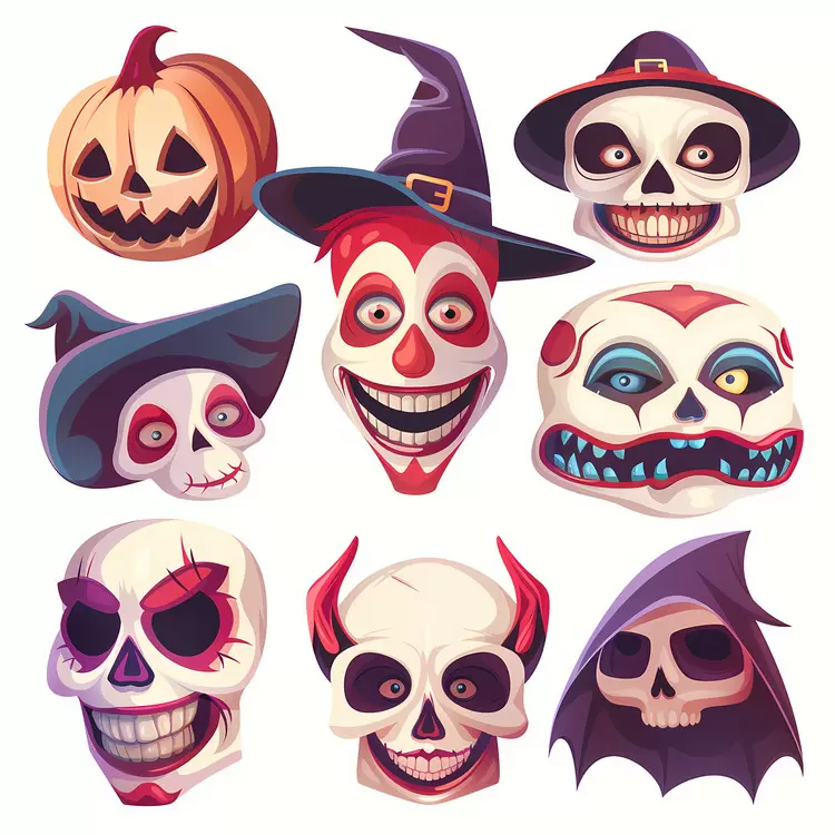 Halloween characters