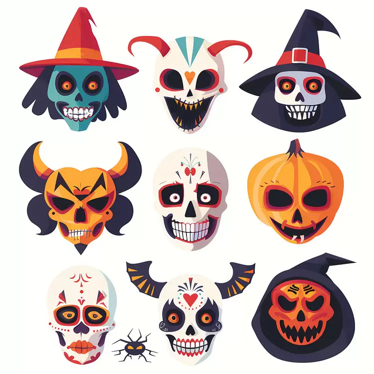 Halloween characters