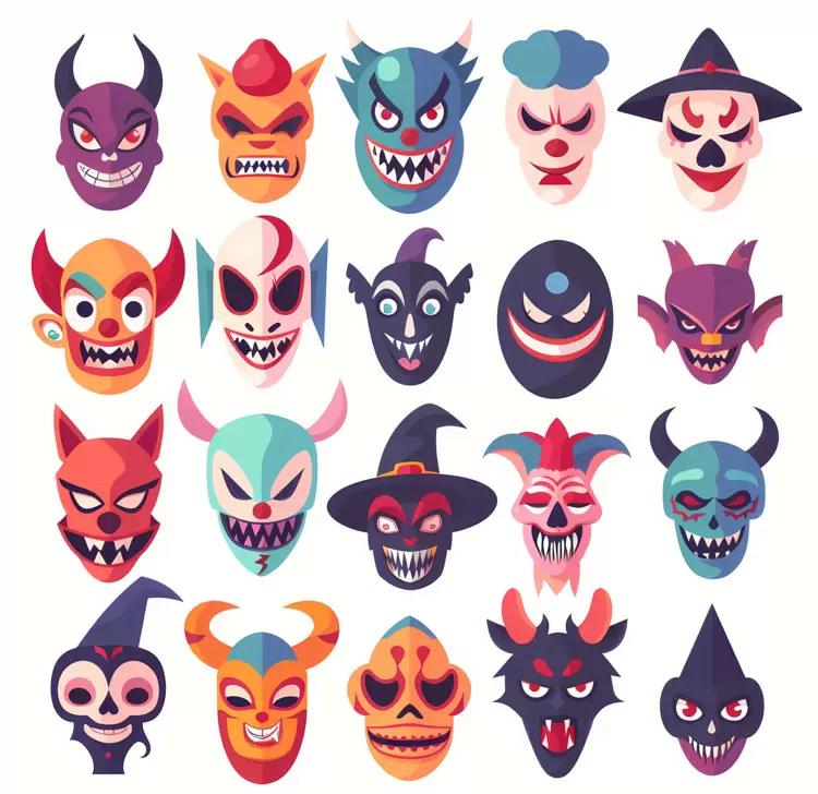Halloween characters