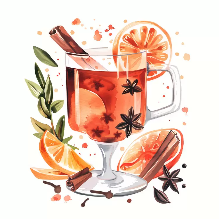 Christmas mulled wine