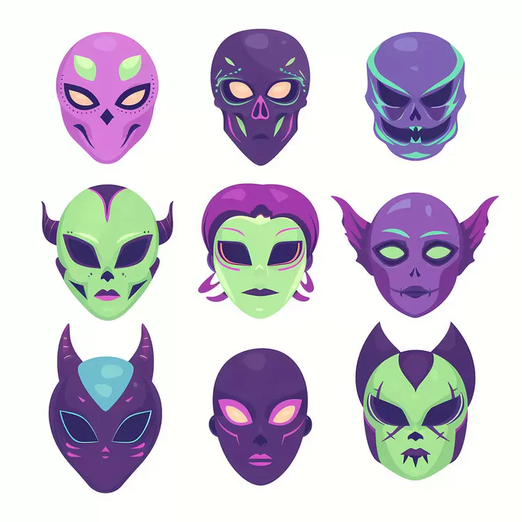 Halloween characters