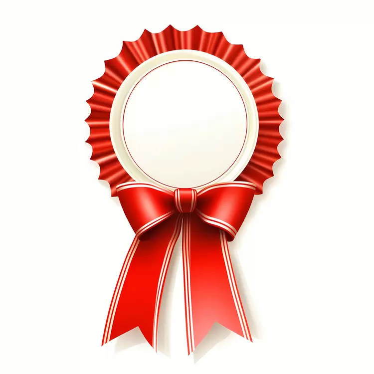 certificate ribbon