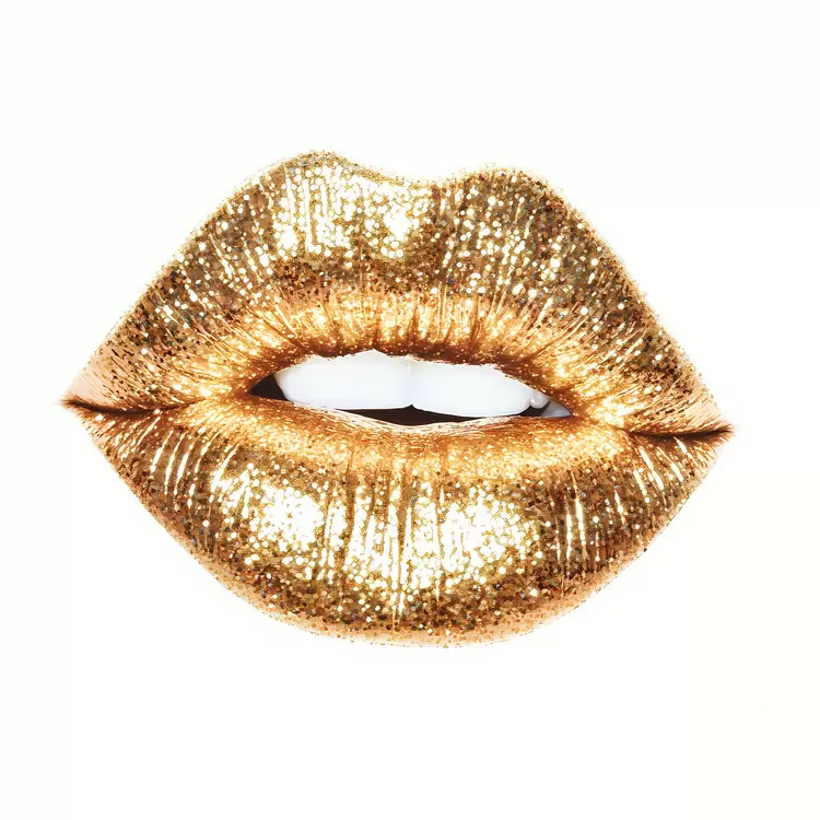 Glitter kiss