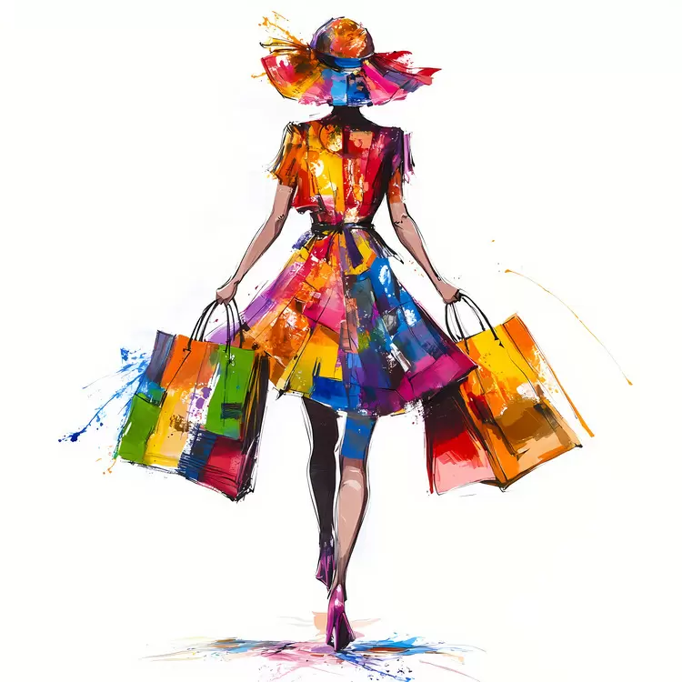 shopping woman