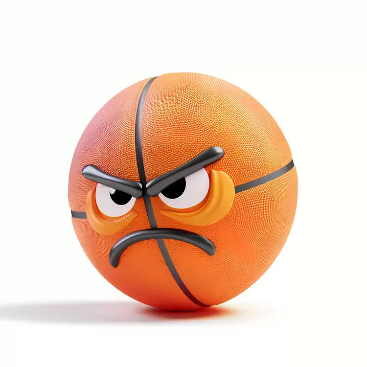 cartoon ball face